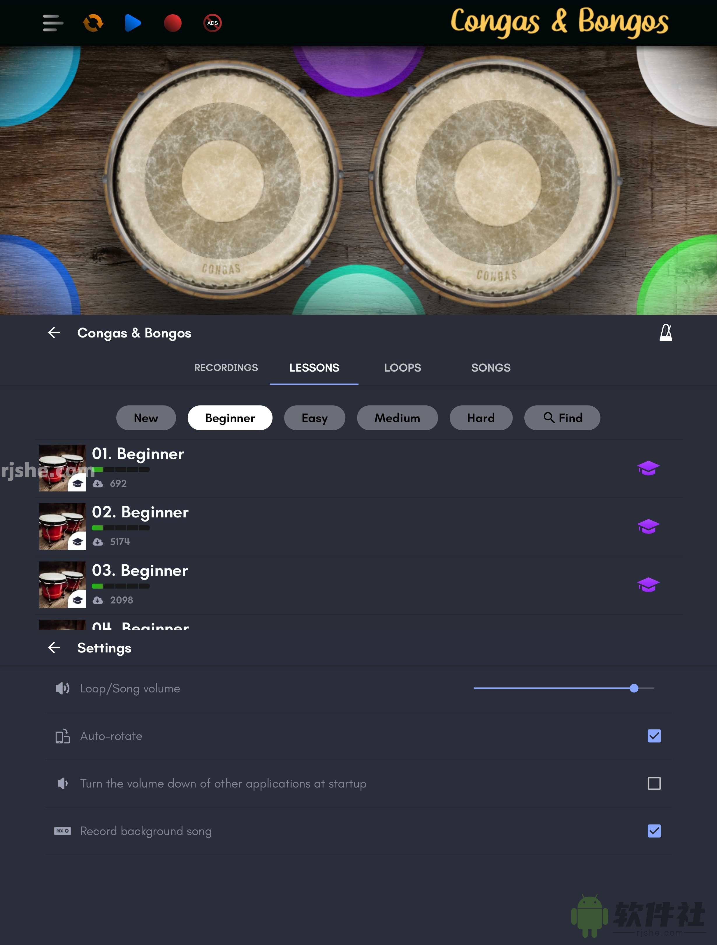 Congas & Bongos v8.40.1 高级版