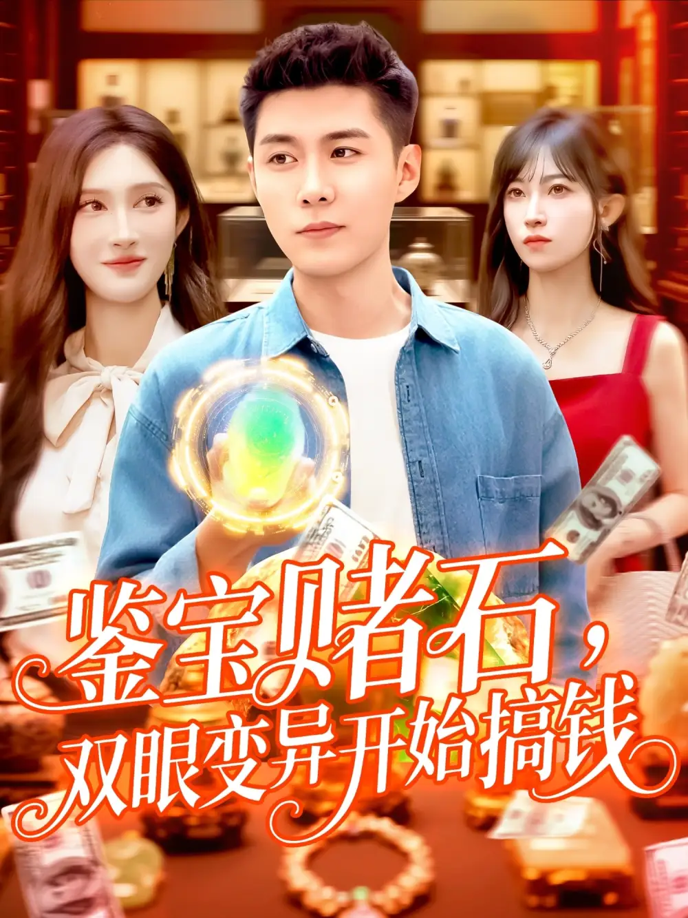 《鉴宝赌石,双眼变异开始搞钱/鉴宝赌石双眼变异开始搞钱(99集)赵亦菲/韩雨轩》短剧全集免费在线看