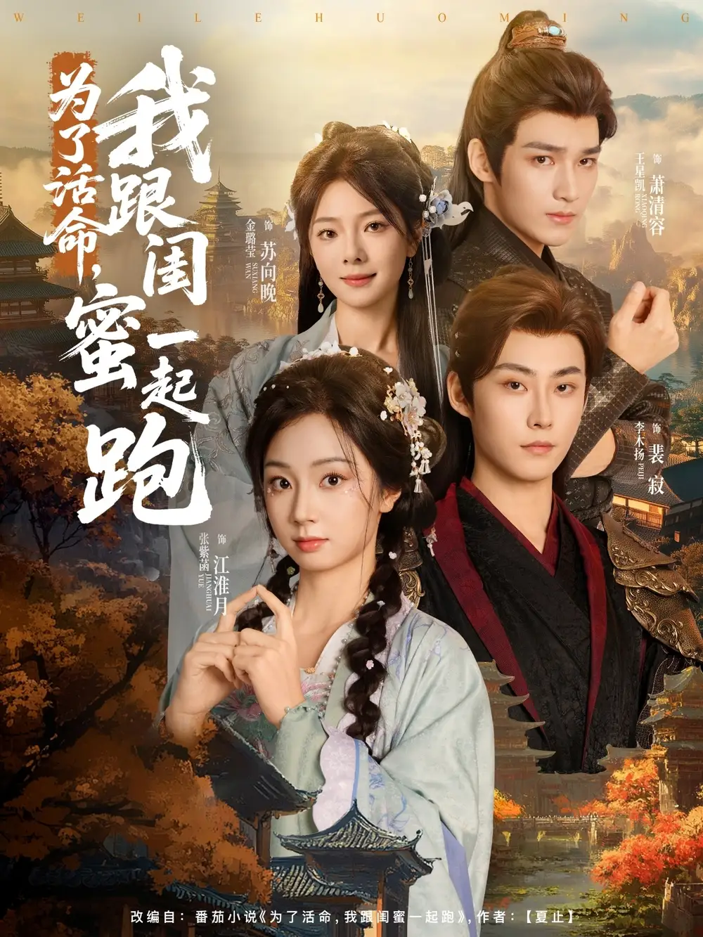 《为了活命我跟闺蜜一起跑（80集）》短剧全集免费在线看