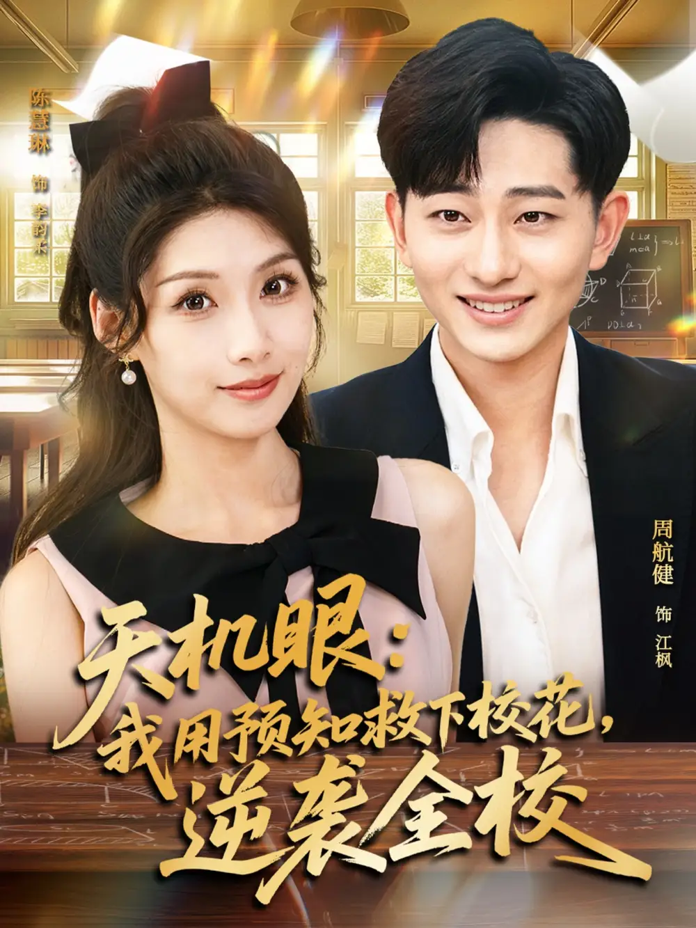 《天机眼我用预知救下校花逆袭全校(80集)》短剧全集免费在线看