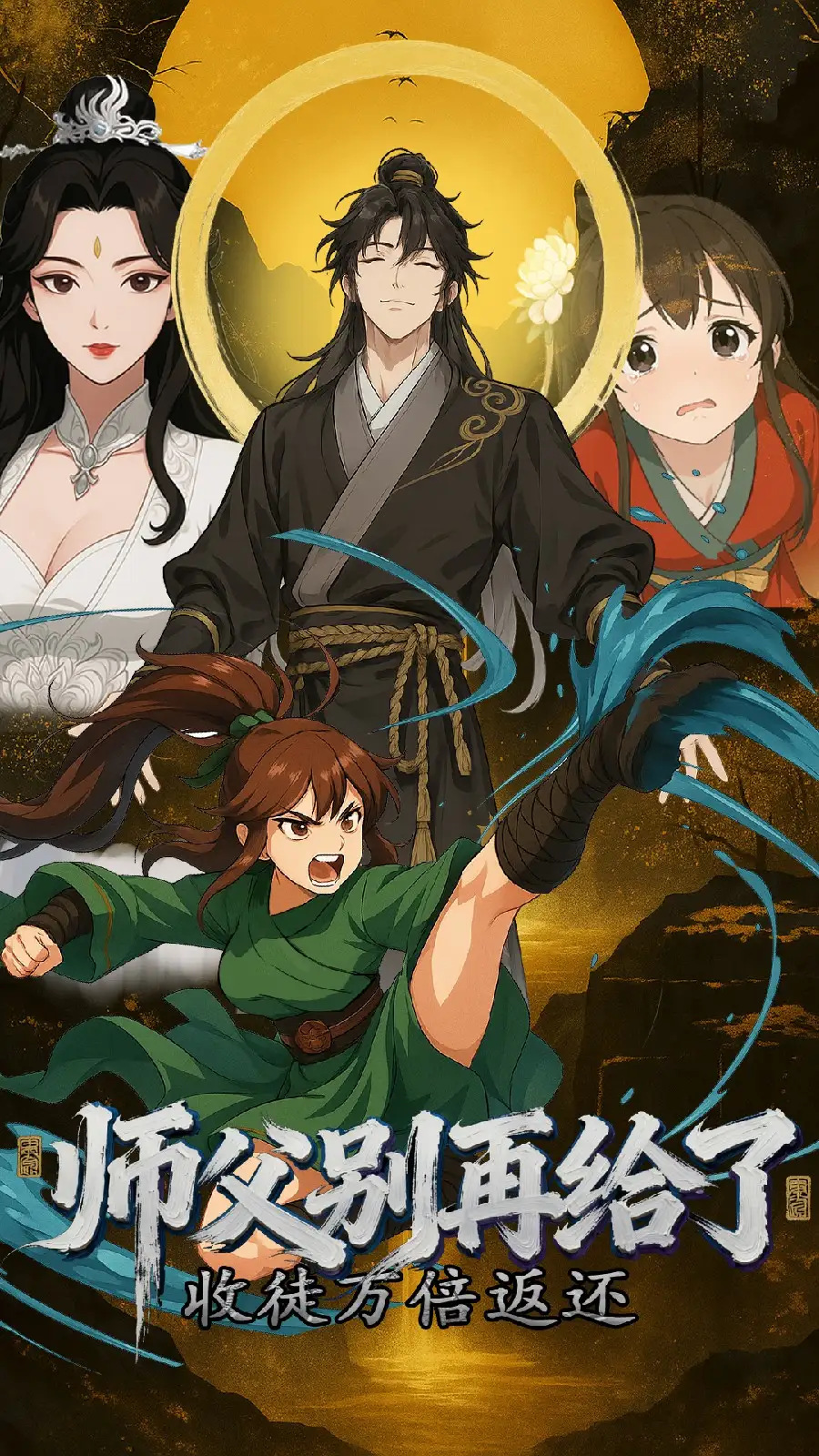 《收徒万倍返还师父别再给了 (40集) 动漫》短剧全集免费在线看