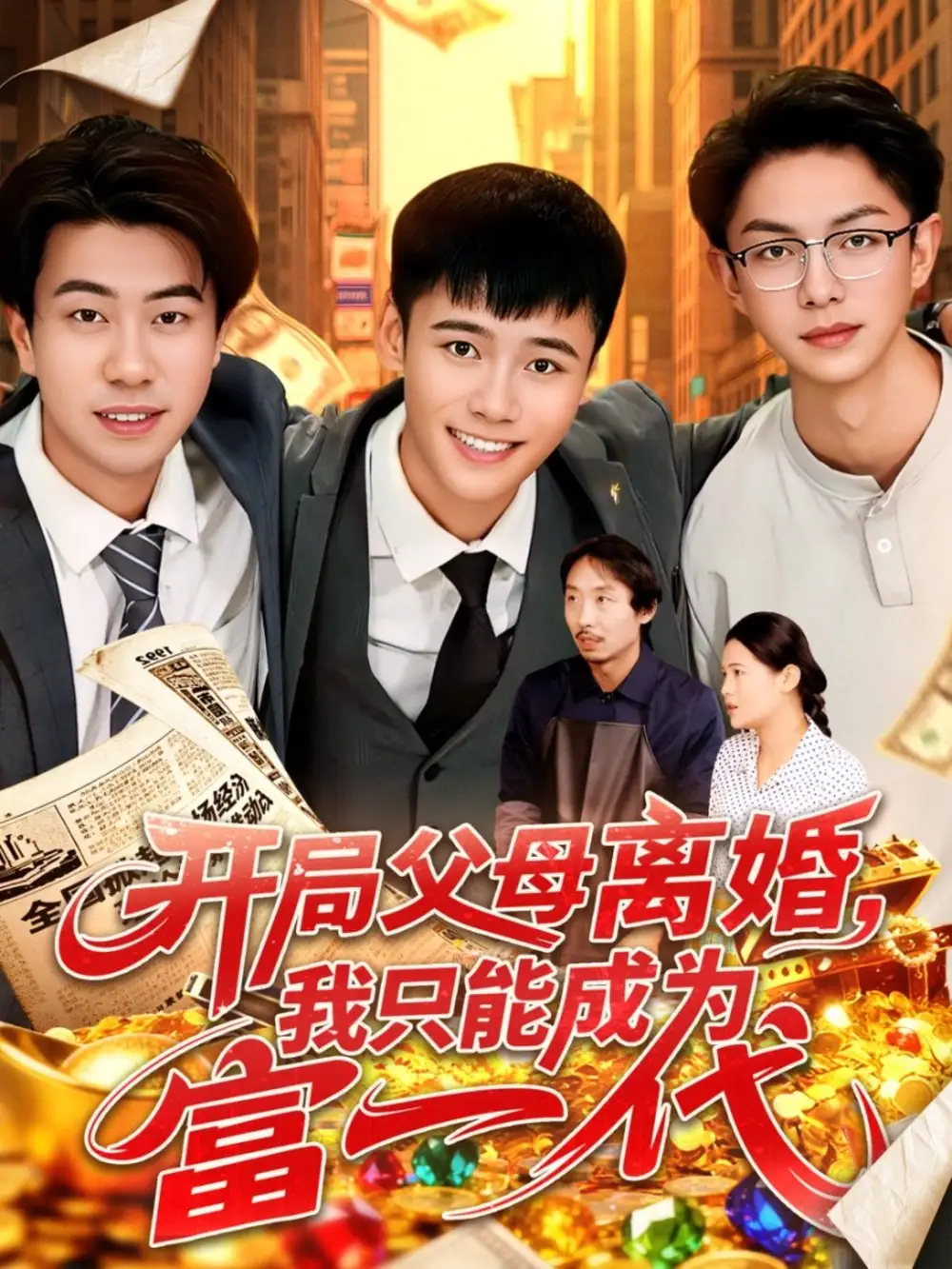 《开局父母离婚,我只能成为富一代(117集)》短剧全集免费在线看