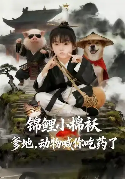 《锦鲤小棉袄爹地，动物喊你吃药了（50集）维尼/张宸彬》短剧全集免费在线看