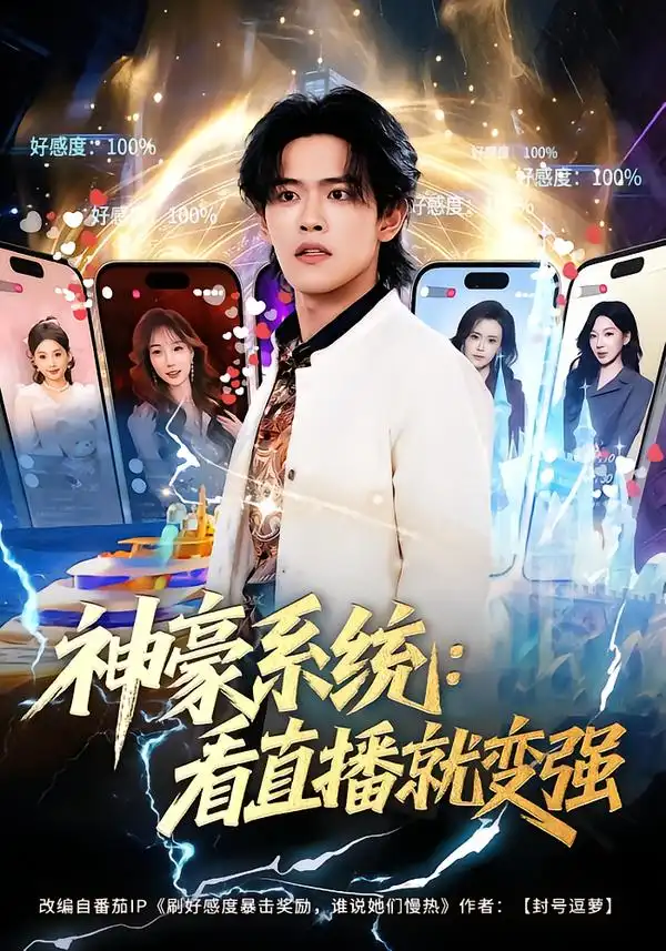 《神豪系统：看直播就变强（80集）杨屿骁/平璐》短剧全集免费在线看