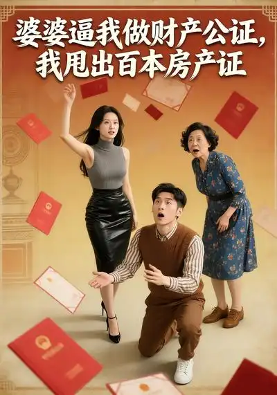 婆婆逼我做财产公证我甩出百本房产证（38集）Ai短剧