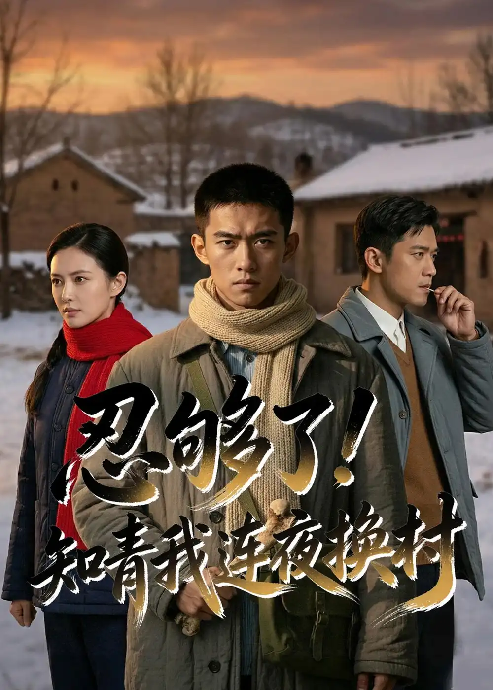 忍够了，知青我连夜换村（40集）Ai短剧