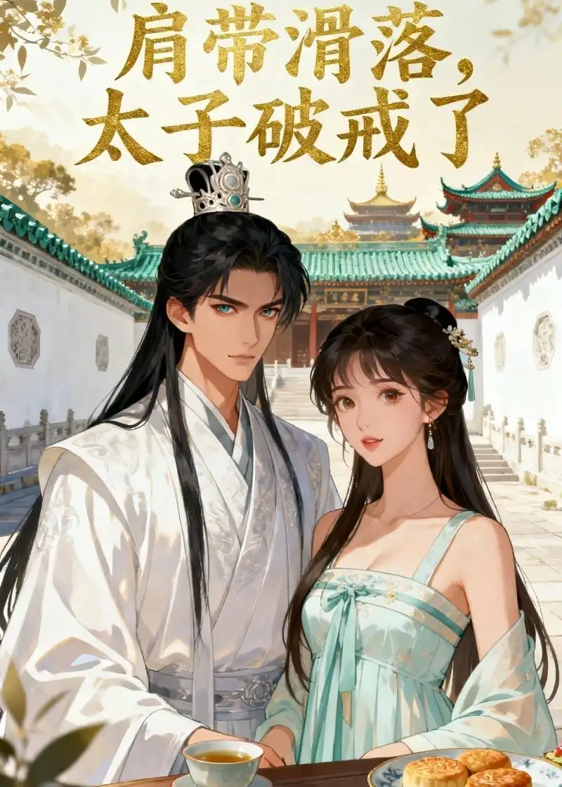 肩带滑落，太子破戒了（43集）Ai短剧