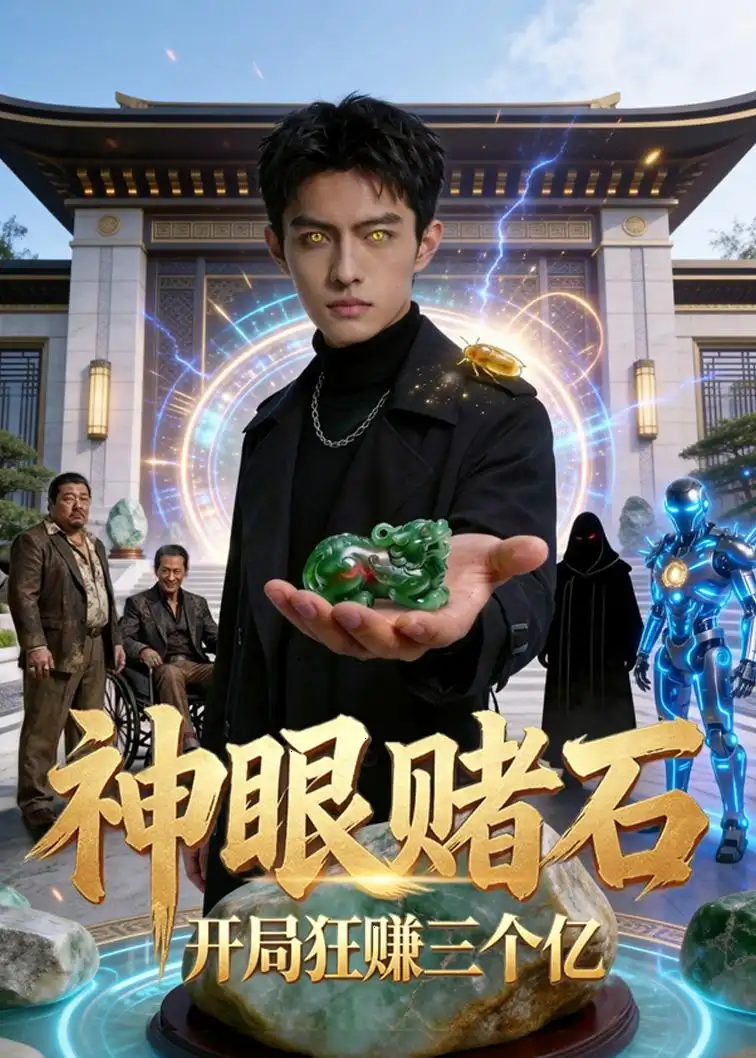 神眼赌石：开局狂赚三个亿（60集）Ai短剧