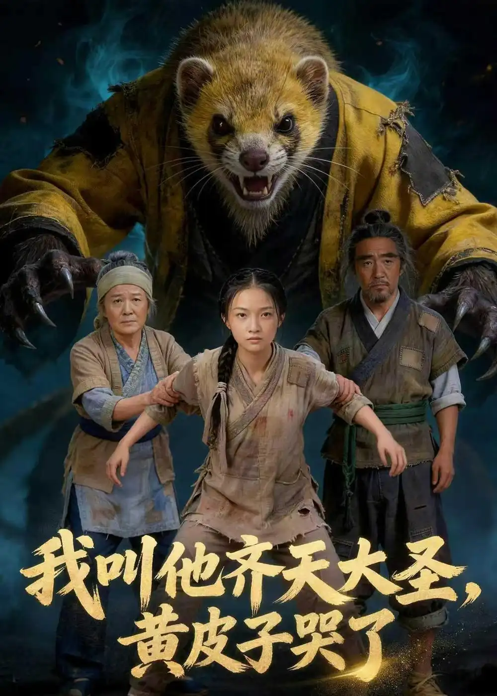 我叫他齐天大圣,黄皮子哭了(68集)Ai短剧 我叫他齐天大圣,黄皮子哭了(68集)Ai短剧