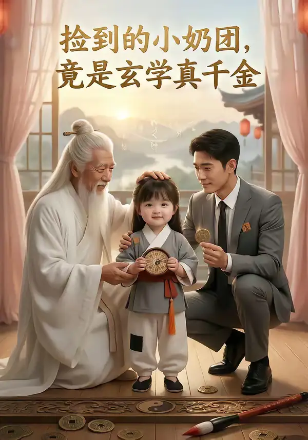 捡到的小奶团，竟是玄学真千金！（78集）AI短剧