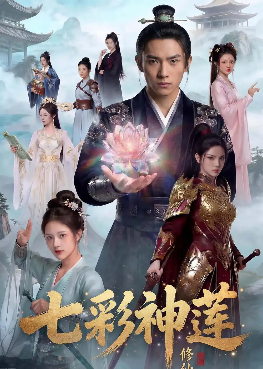 七彩神莲(80集)Ai短剧 七彩神莲(80集)Ai短剧