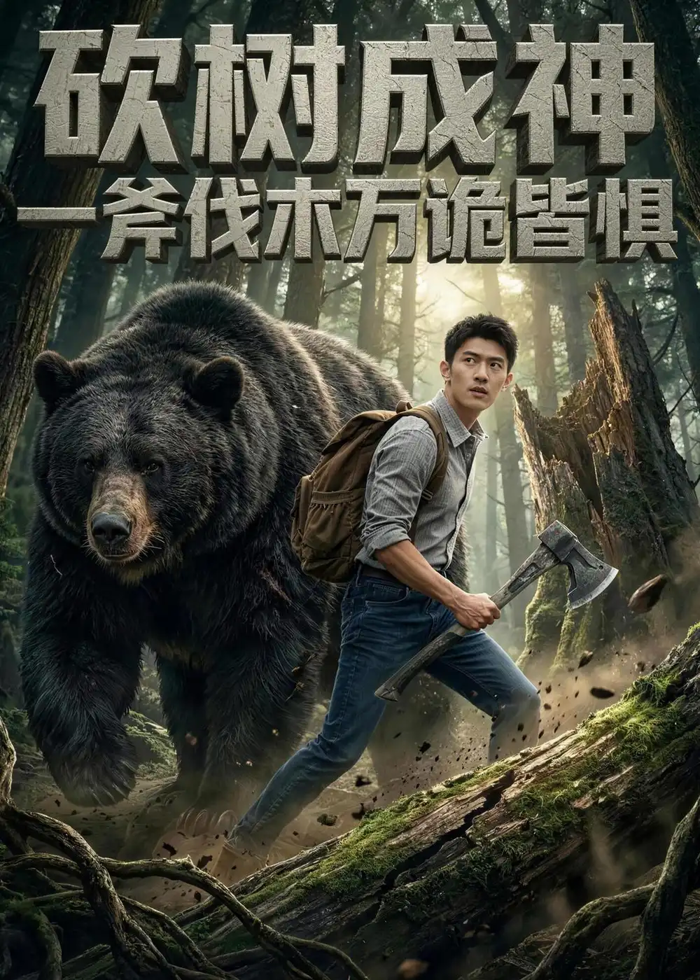 砍树成神:一斧伐木万诡皆惧(92集)Ai短剧 砍树成神:一斧伐木万诡皆惧(92集)Ai短剧