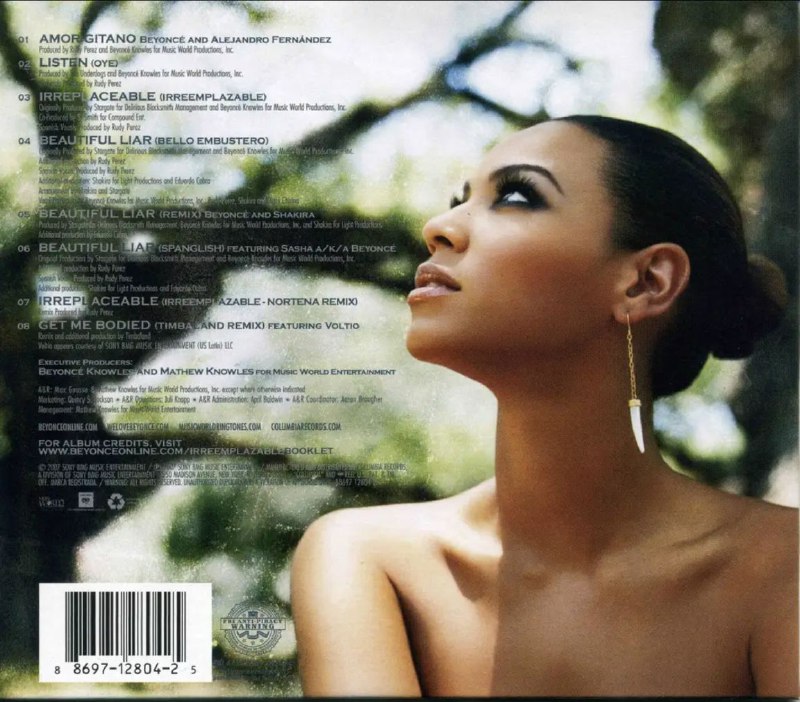 Beyonce - 2007年专辑 - Irreemplazable   ape cue