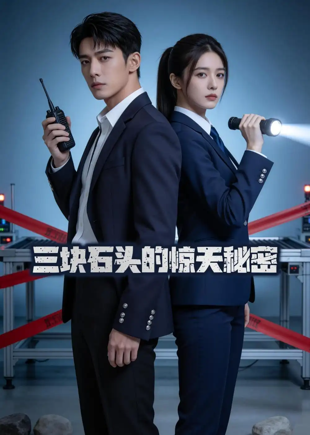 三块石头的惊天秘密(40集)AI短剧 三块石头的惊天秘密(40集)AI短剧