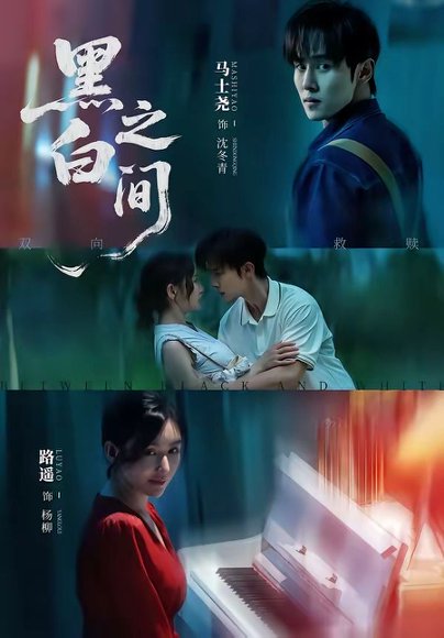 短剧《黑白之间（51集）马士尧＆路遥》海报