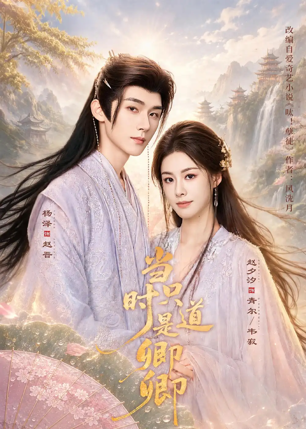 短剧《当时只道是卿卿（60集）杨泽＆赵夕汐》海报