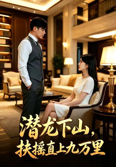 短剧《潜龙下山，扶摇直上九万里（60集）朱鹏＆沈北璇》海报