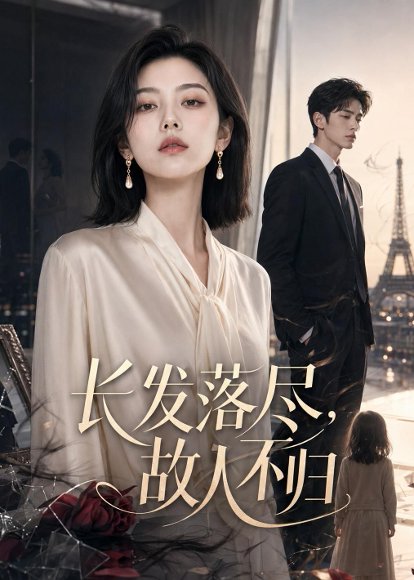 短剧《长发落尽,故人不归(43集)AI短剧》海报