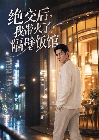 短剧《绝交后，我带火了隔壁饭馆（43集）AI短剧》海报
