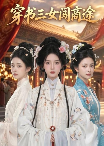 短剧《穿书三女闯商途(40集)AI短剧》海报