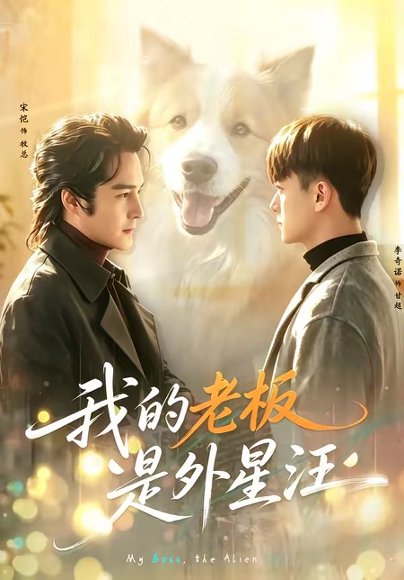短剧《我的老板是外星汪(55集)宋恺&李奇诺》海报