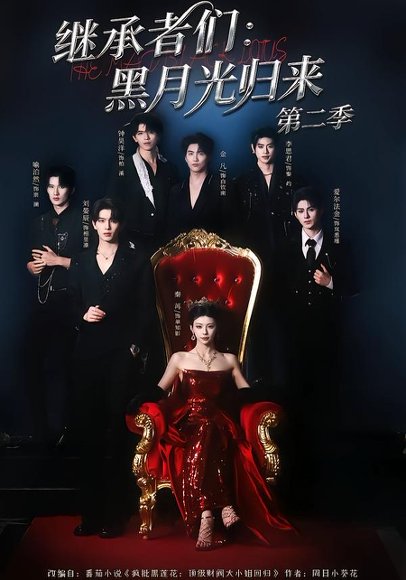 短剧《继承者们:黑月光归来第二季(89集)刘宴辰&秦苒》海报