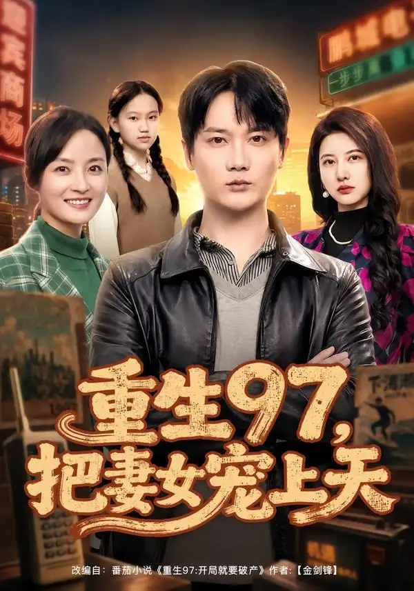 短剧《重生97,把妻女宠上天(80集)顾嘉川&凌嘉》海报