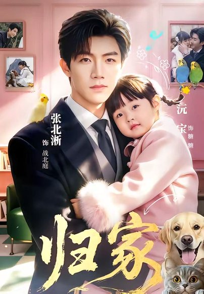 短剧《归家（70集）张北淅＆黄褚幸沅》海报