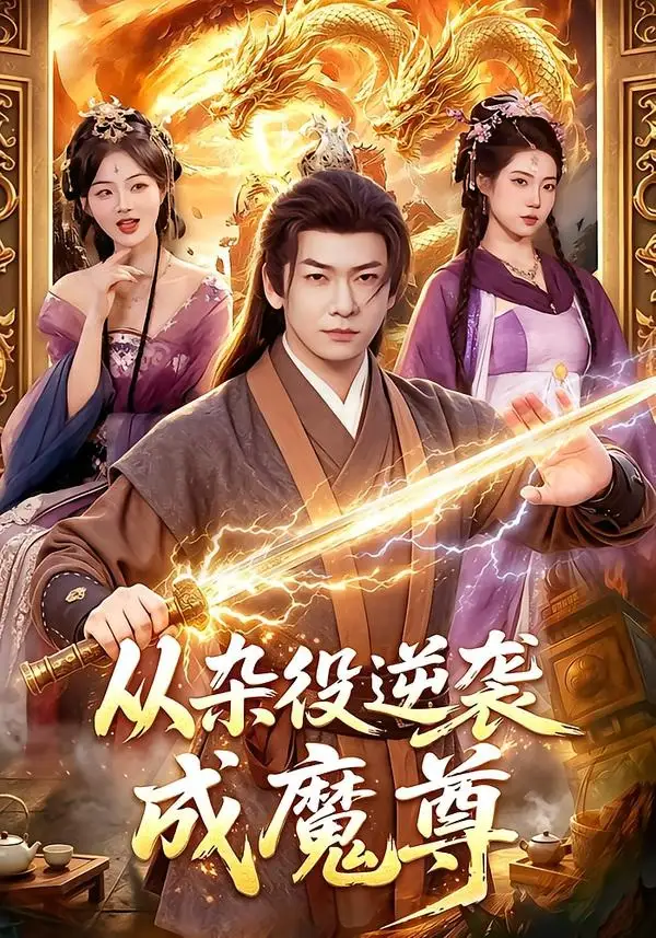 短剧《从杂役逆袭成魔尊(85集)李家豪&姜琪》海报