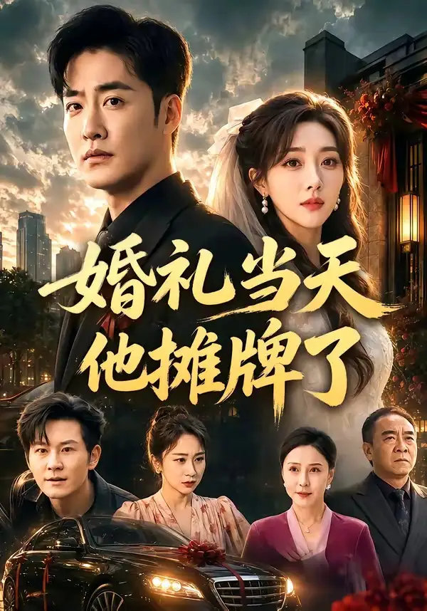 短剧《婚礼当天他摊牌了(65集)李季&张棠》海报