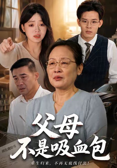 短剧《父母不是吸血包(60集)叶红&曹轩荣(1080P)》海报