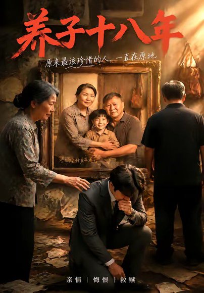 短剧《养子十八年(100集)刘梓墨&东君》海报
