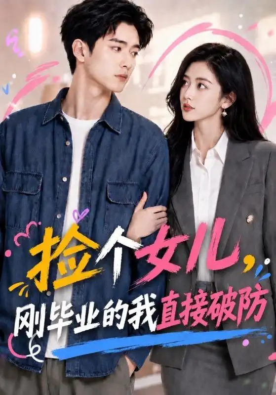 短剧《捡个女儿刚毕业的我直接破防 (62集)》海报