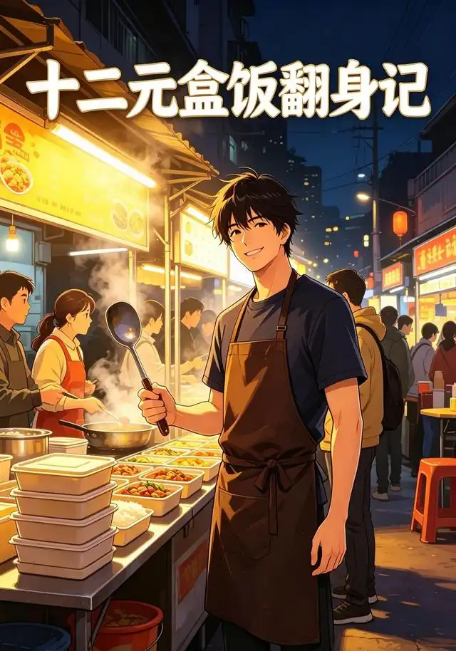 短剧《十二元盒饭翻身记 (60集) AI短剧》海报