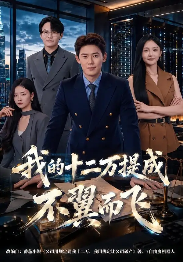 短剧《我的十二万提成不翼而飞 (80集) 李启骏&王碧晨》海报