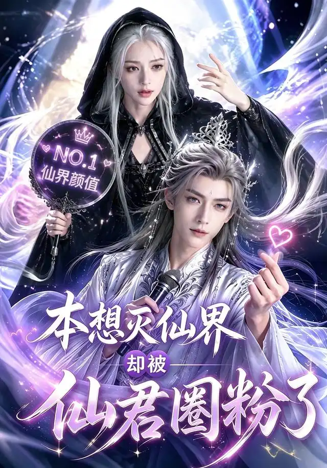 短剧《本想灭仙界却被仙君圈粉了 (27集)》海报
