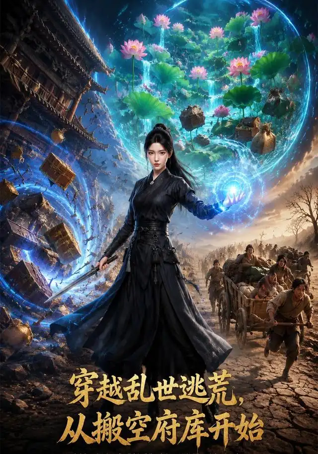 短剧《穿越乱世逃荒从搬空府库开始 (62集)》海报