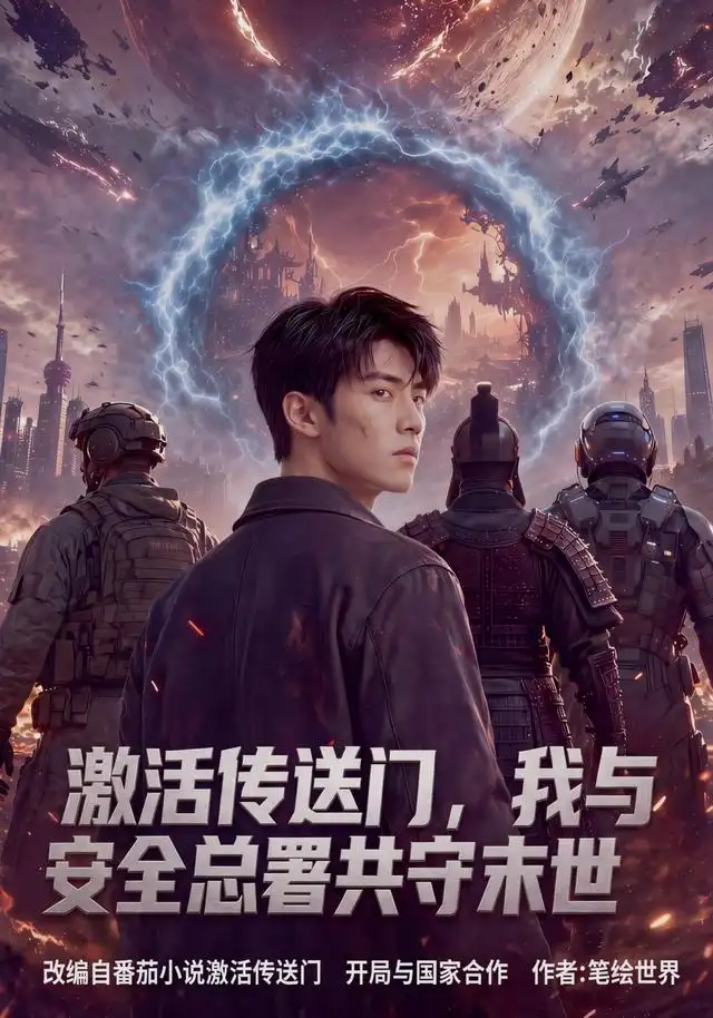 短剧《激活传送门我与安全总署共守末世 (80集)》海报