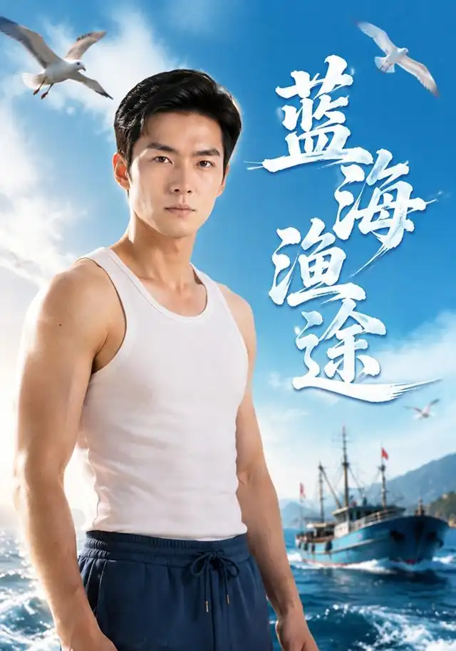 短剧《蓝海渔途 (43集) AI短剧》海报