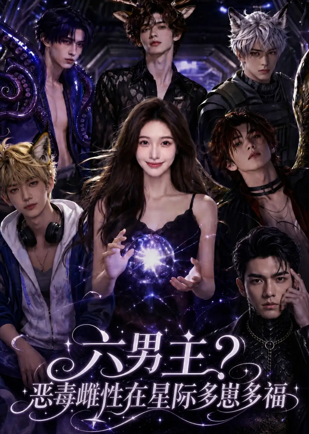 短剧《六男主恶毒雌性在星际多崽多福 (59集)》海报