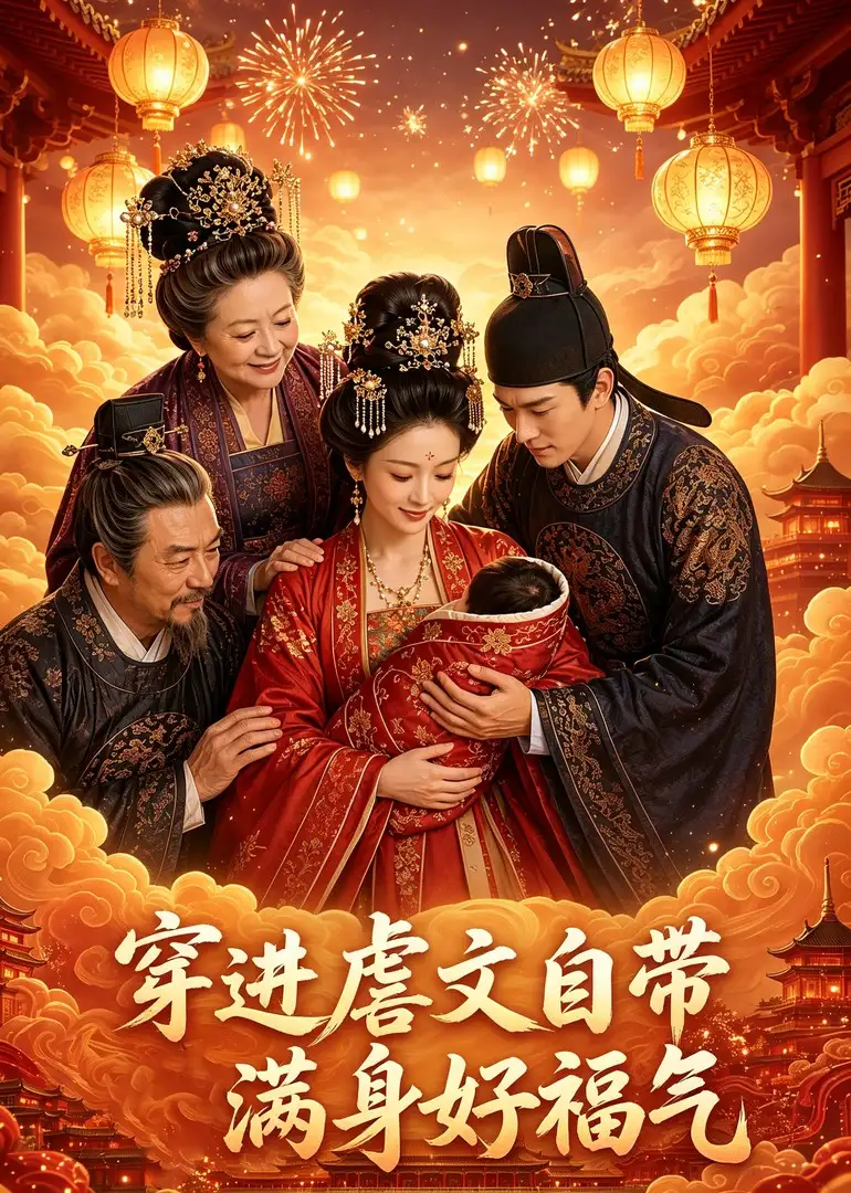 短剧《穿进虐文自带满身好福气 (40集)》海报