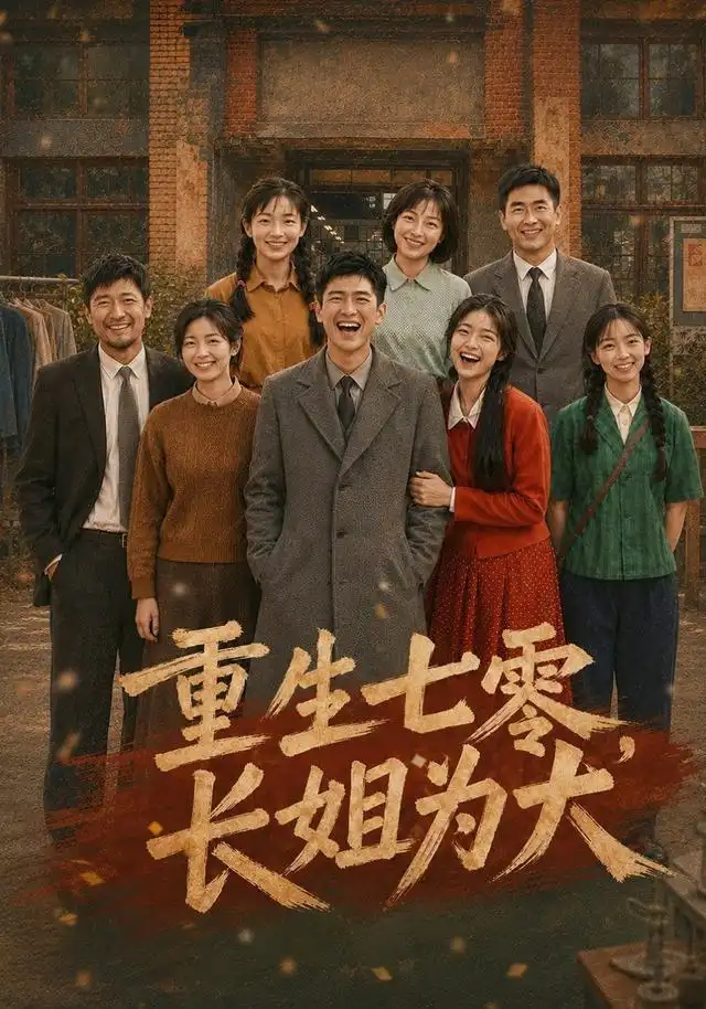 短剧《重生七零长姐为大 (98集) AI短剧》海报