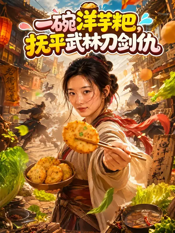 短剧《一碗洋芋粑抚平武林刀剑仇 (104集)》海报