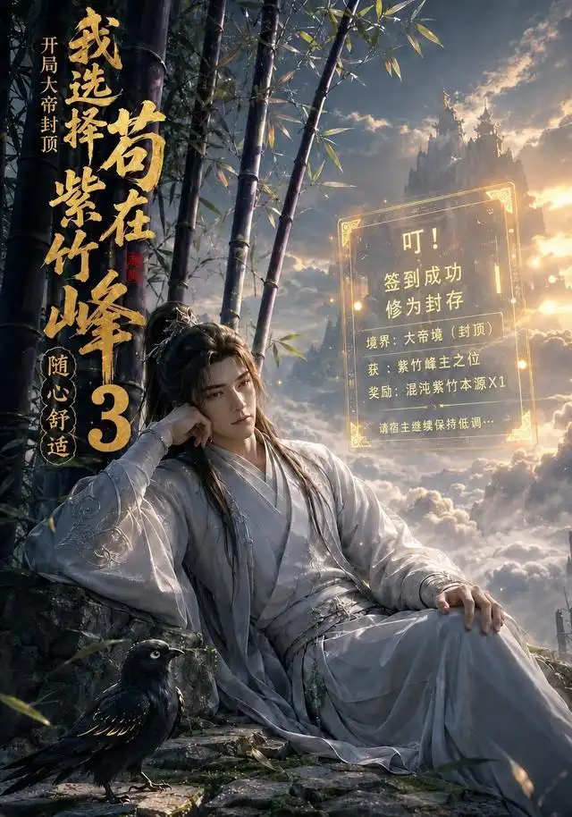 短剧《开局大帝封顶我选择苟在紫竹峰随心舒适3 (80集)》海报