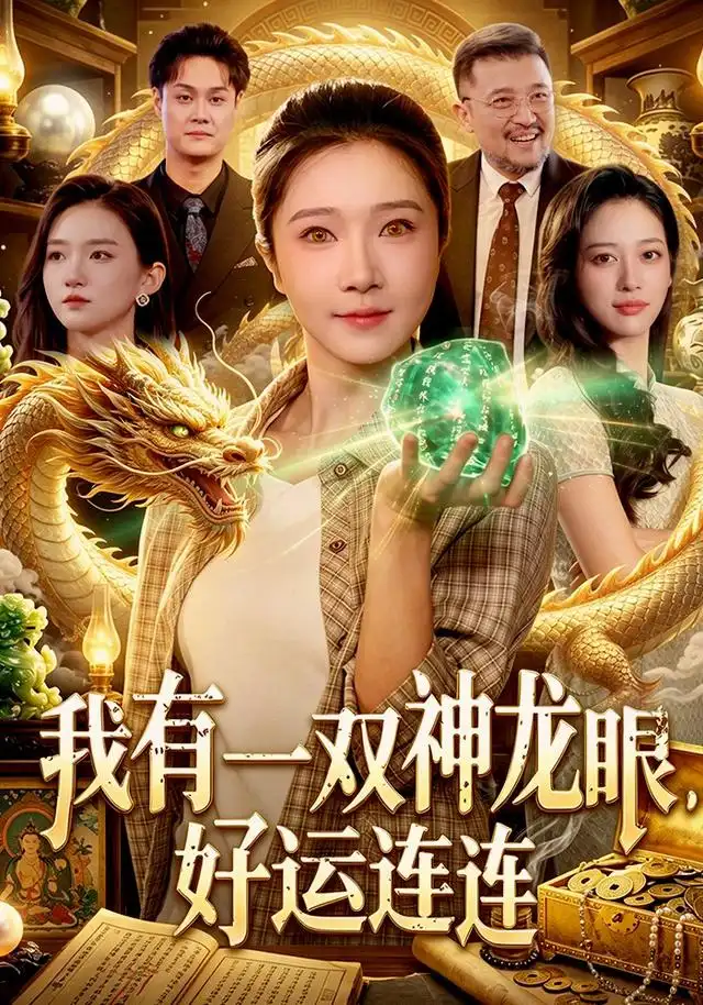 短剧《我有一双神龙眼好运连连 (98集) 张启璇&傅思童&江路祺&歌子》海报