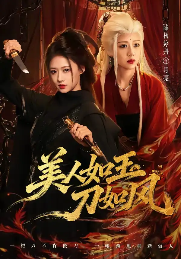 短剧《美人如玉刀如风 (80集) 雷艺昊&陈杨婷丹》海报