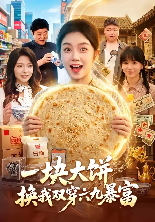 短剧《一块大饼换我双穿六九暴富 (90集) 攸灵&江路祺》海报