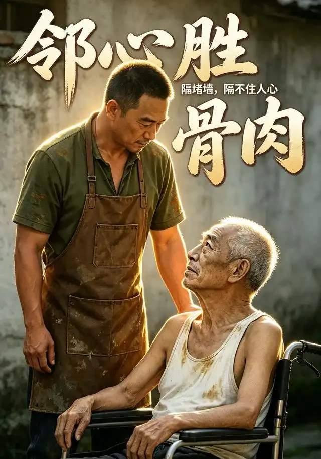 短剧《邻心胜骨肉 (45集) AI短剧》海报