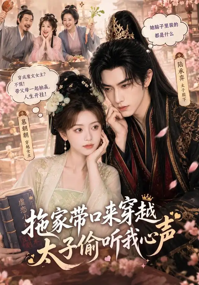 短剧《拖家带口来穿越太子偷听我心声 (61集)》海报