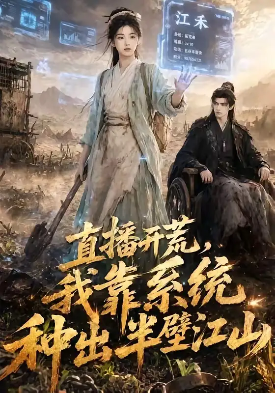短剧《直播开荒我靠系统种出半壁江山 (47集)》海报